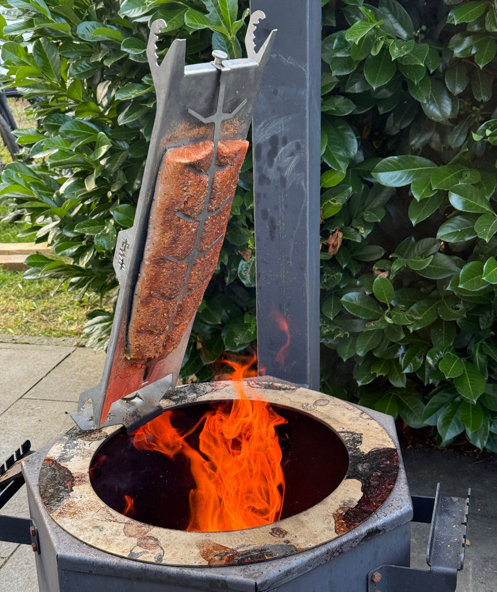 Flammlachs grillen