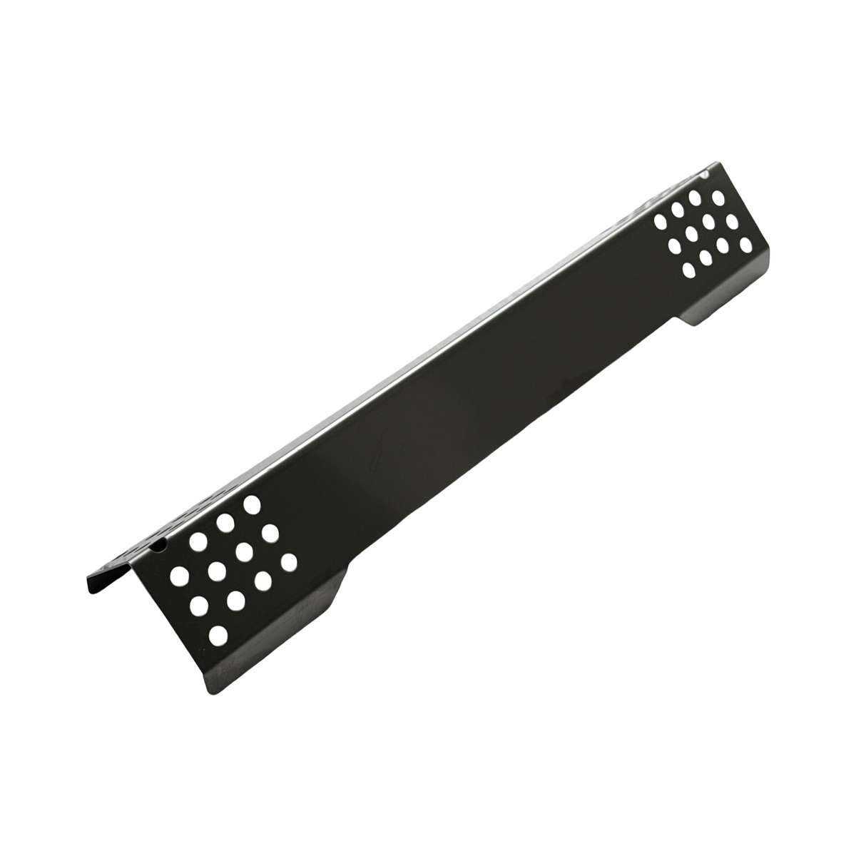 EWH Edelstahl Brennerabdeckungen für Kingston Cliff Beast Black Edition 408 x 84 x 54,5 mm ( L x B x H ) W20242-30